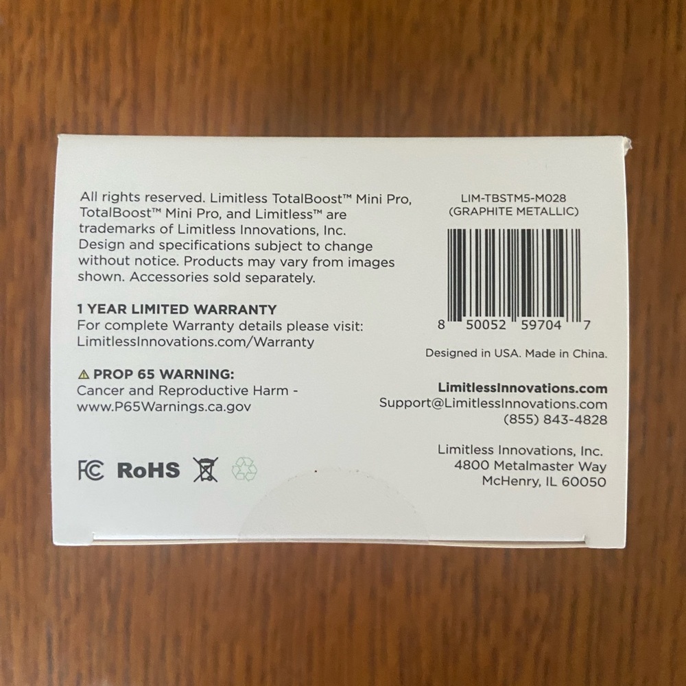 Limitless TotalBoost Mini Pro Power Bank - Picture 3 of 3
